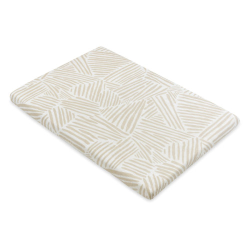 babyletto Oat Stripe All-Stages Bassinet Sheet In GOTS Certified Organic Muslin Cotton & Reviews | Wayfair