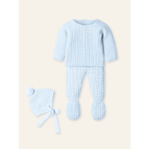 Knit Set Cloud- 3pc