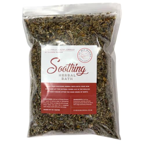 Soothing Herbal Bath by in His Hands for Afterbirth Comfort and Healing