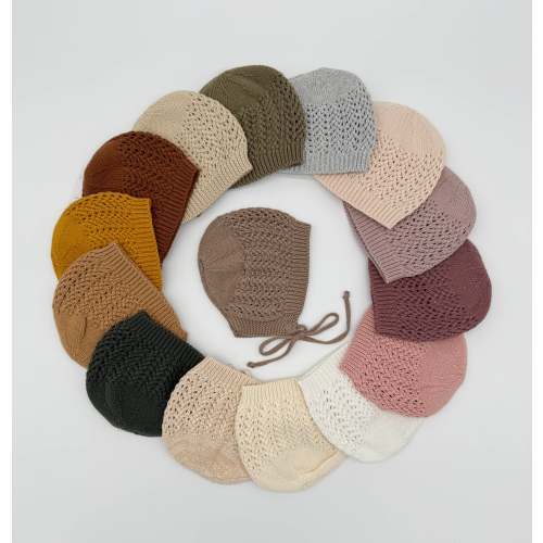 Jordan Crochet Bonnet – Olive and Cradle