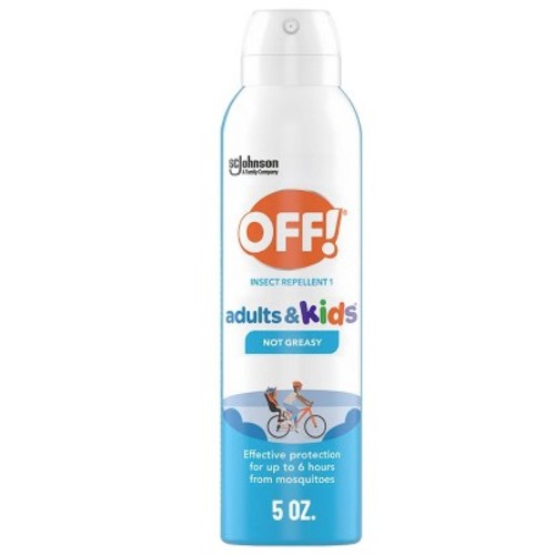 OFF! Adults & Kids Insect & Mosquito Repellent Spray with Picaridin, DEET-Free  - 5oz