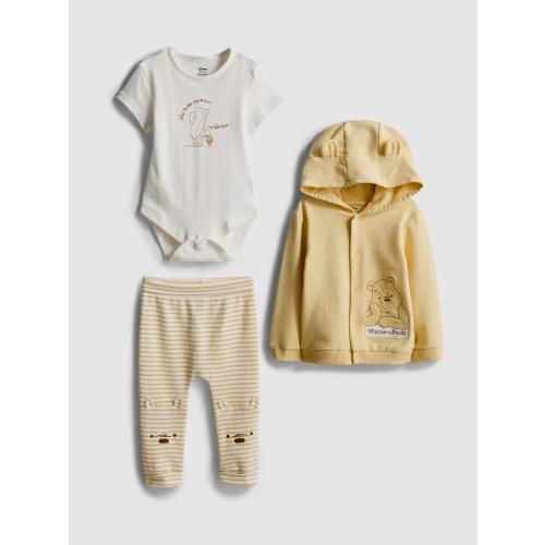 0-18mths | 3-Piece Disney’s Winnie the Pooh Newborn Clothing Set