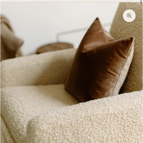 Sheepskin Linen | Flynn | Swivel Nursery Recliner | Oilo™ Studio