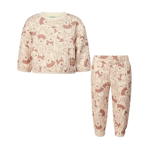 Magic Threadz Disney Clothes Baby Boys Quilted Fleece Outfit Set Mickey, Stitch, Pooh, Toy Story, Marvel & StarWars (12M-24M)