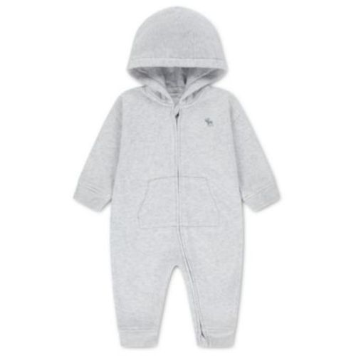 Baby Boys' Essential Fleece Hooded Coverall