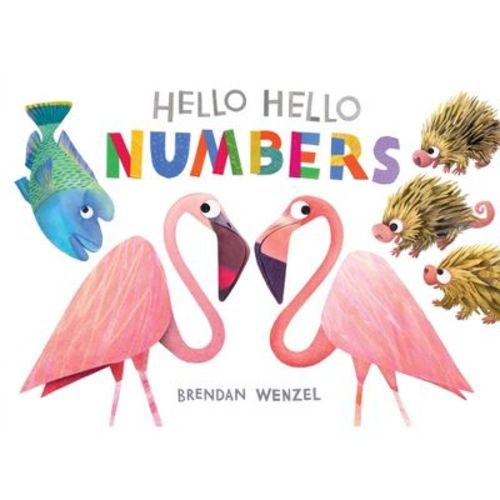 Hello Hello Numbers - (Brendan Wenzel) (Board Book)