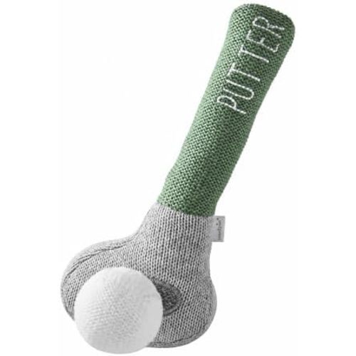Mud Pie Baby Golf Club Rattle, Knit Baby Golf Toy and Golf Gift
