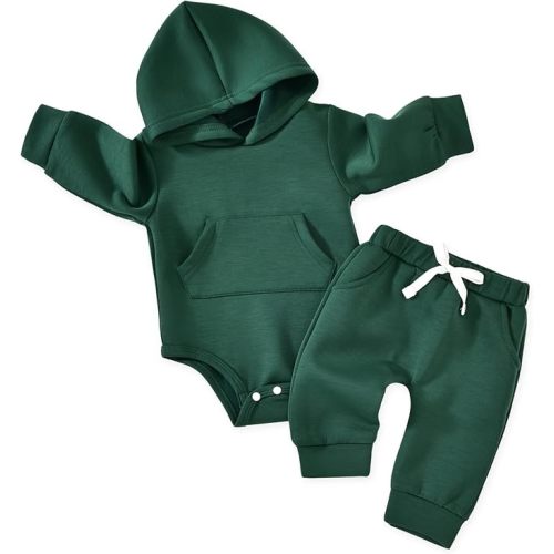 Aalizzwell Infant Baby Winter Hoodie Outfit