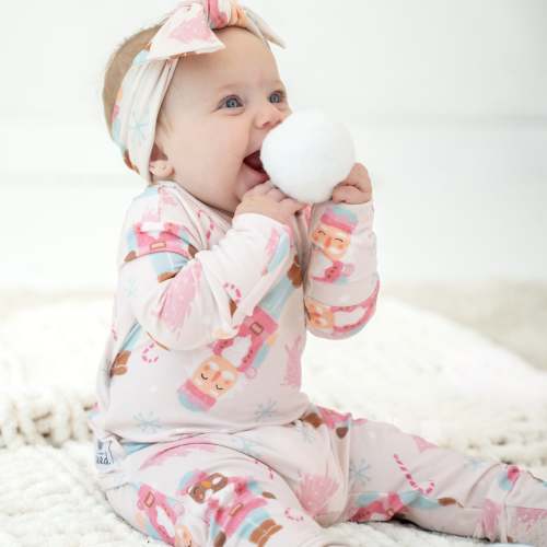 Sugar Plum Soldiers Day to Night Romper Luxe Edition | Cotton Bamboo Blend