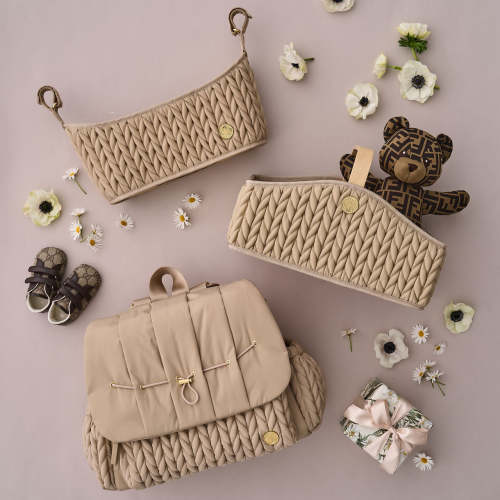 Levy Backpack Beige Mother’s Day Set