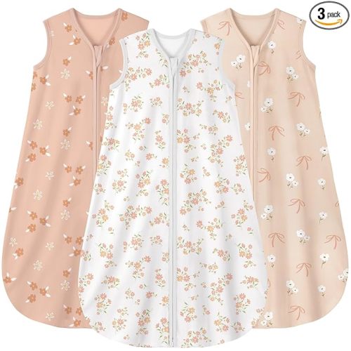 Yoofoss Baby Sleep Sack 6-12 Months 100% Organic Cotton Sleep Sacks