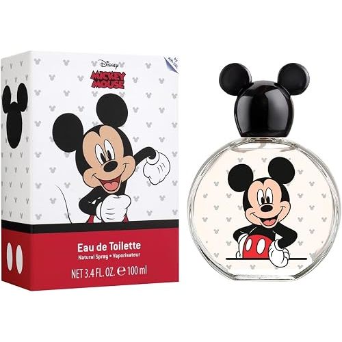 Mickey Mouse, Disney, Fragrance, for Kids, Eau de Toilette, EDT, 3.4oz, 100ml, Cologne, Spray, Made in Spain, by Air Val International