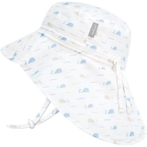 JAN & JUL Kids' Adjustable Cotton Xplorer Sun Hat 50+ UPF