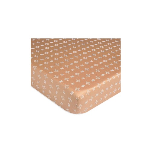 Cotton Sateen Fitted Crib Sheet