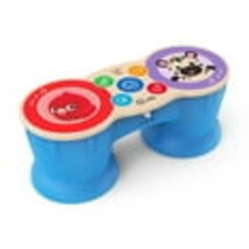 Baby Einstein Upbeat Tunes Magic Touch Wooden Drums​ Infant and Toddler Musical Toy