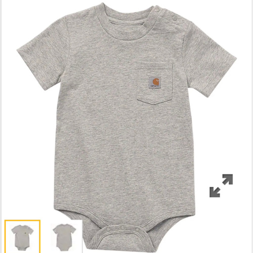 Kids' Short Sleeve Pocket Bodysuit (Baby)