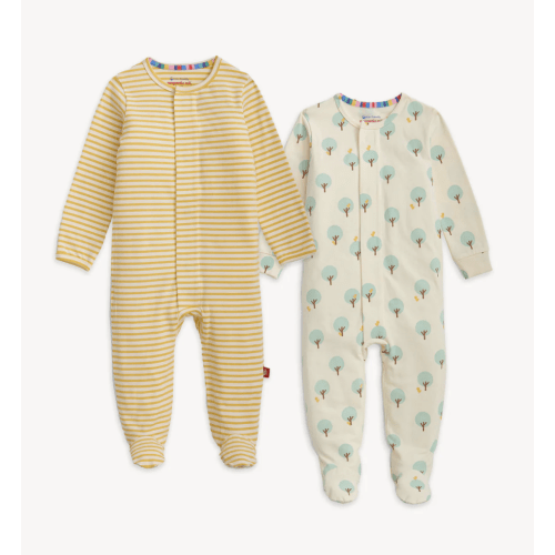 Magnetic 2-Pack Footie | 0-3M