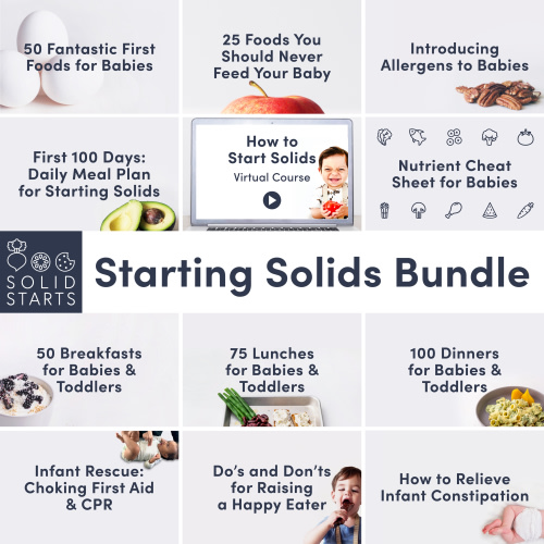 Solid Starts - Starting Solids Guides - Starting Solids Course - Starting Solids Bundle
