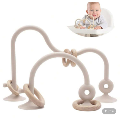 Montessori Educational Toys For Infant Toddlers,High Chair Toys With Suction Cups For Toddlers 0-6 M+ Silicone Teething Toy For Toddlers 6M+,Parent-Child Baby Toy Set 12 18 M+ | SHEIN USA