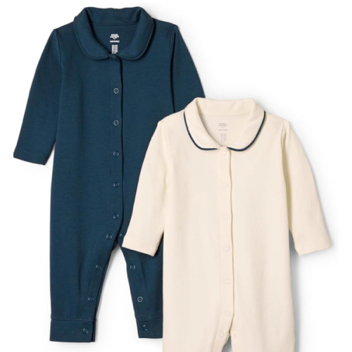 Amazon.com: Amazon Essentials x Sofia Grainge Unisex Babies' Cotton Footless Sleepsuit, Pack of 2
