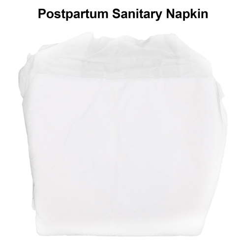 Maternity Lochia Pads, Sanitary Napkin Soft Comfortable Large Water Absorption for Confinement Center for Outdoor for Woman Average Size