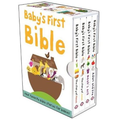Baby's First Bible Boxed Set - (Bible Stories) by Roger Priddy (Mixed Media Product)
