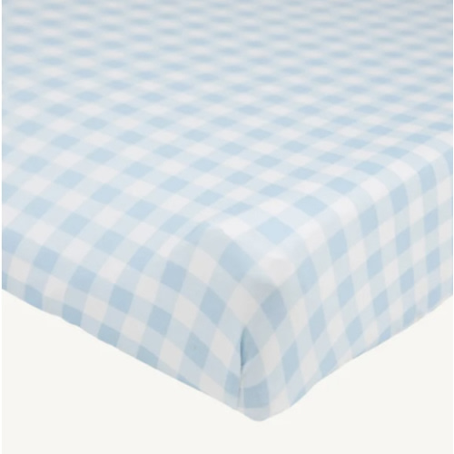 Cheeky Changing Pad Cover - Buckhead Blue Gingham