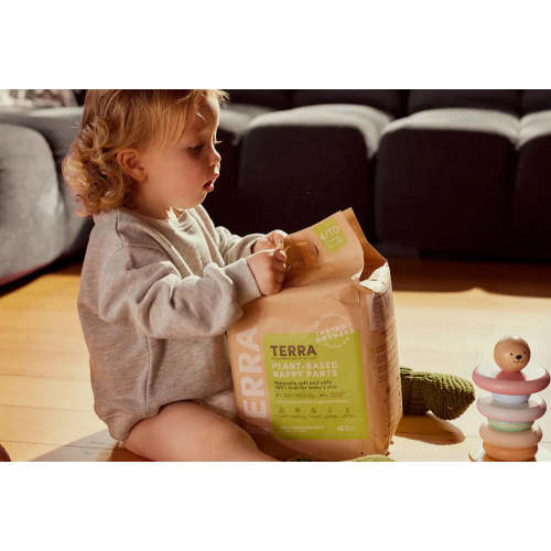 Terra Diapers Size 2 (8 Pack) Bundle