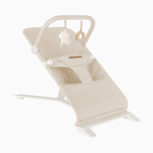 Alpine Organic Deluxe Portable Bouncer - Organic Sesame