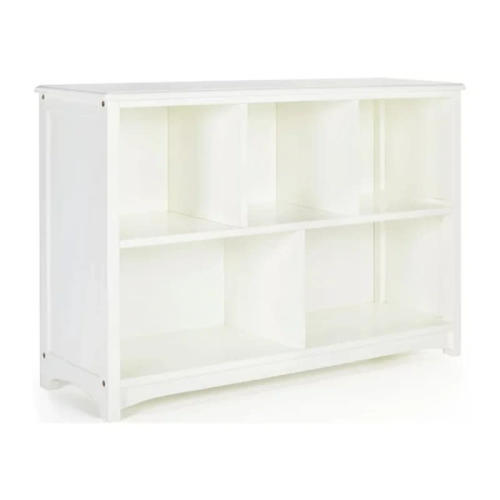 Guidecraft Classic Kids Bookcase - White