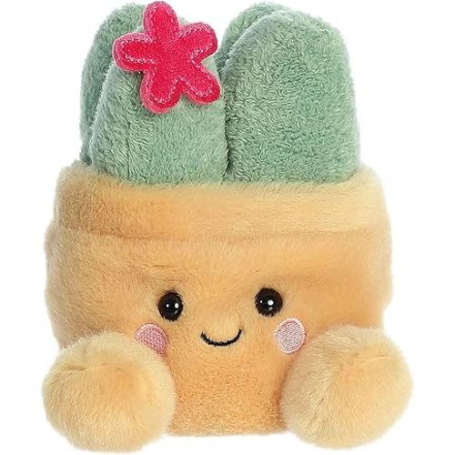 Aurora® Adorable Palm Pals™ Seyla Succulent ™ Stuffed Animal - Pocket-Sized Play - Collectable Fun - Brown 5 Inches