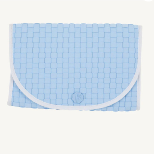 T.B.B.C. x Pluie Pret Changing Clutch - Buckhead Blue Gingham