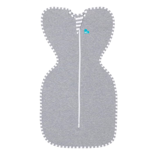 Love to Dream Swaddle UP, Baby Sleep Sack, Self-Soothing Swaddles for Newborns, Improves Sleep, Snug Fit Helps Calm Startle Reflex, New Born Essentials for Baby, Small 8-13lbs, Gray