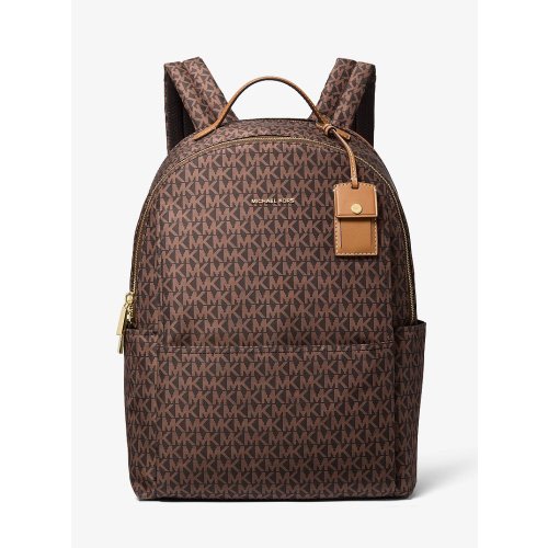 Sable Large Printed Signature Logo Backpack