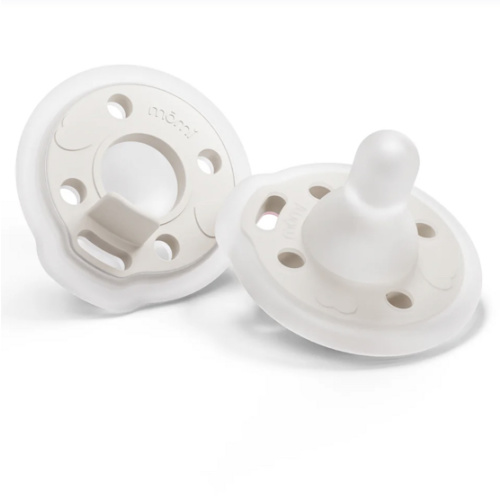 mōmi babypace pacifier 2-set - pearl