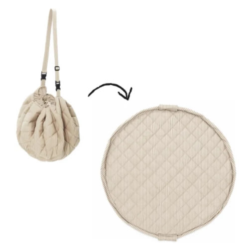 Play and Go - Noomad toddler bag / mat - Stripes