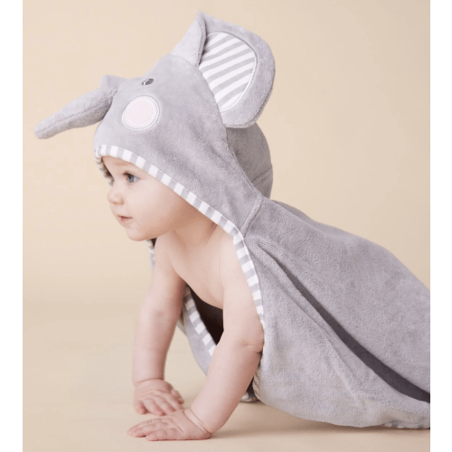 100% Organic Hooded Animal Towel