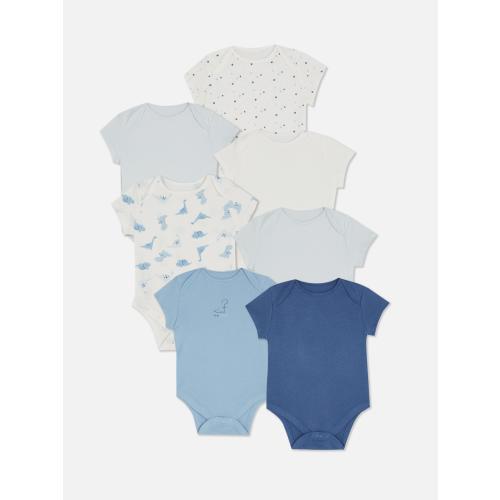 7pk Short Sleeve Bodysuits