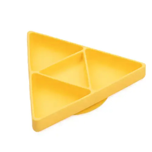 Nintendo Silicone Grip Dish: Zelda™ Triforce | Bumkins