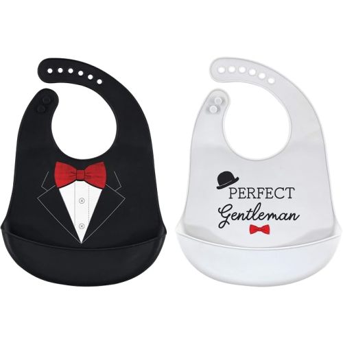 Little Treasure Unisex BabySilicone Bibs