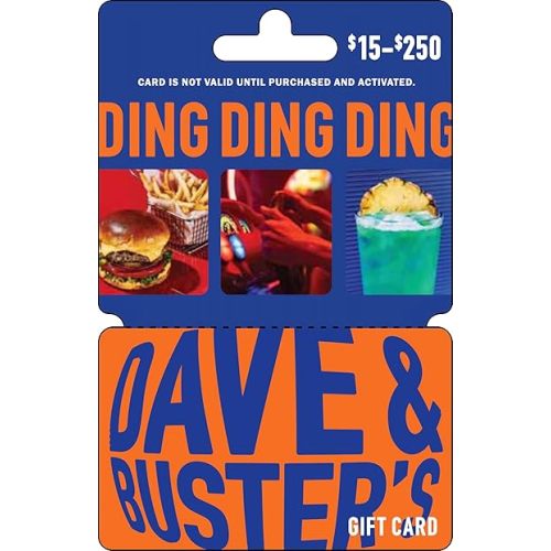 Dave & Buster's Physical Gift Card - $50