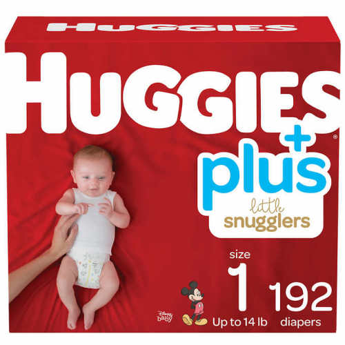 Huggies Plus Diapers Size 1 | Costco $45