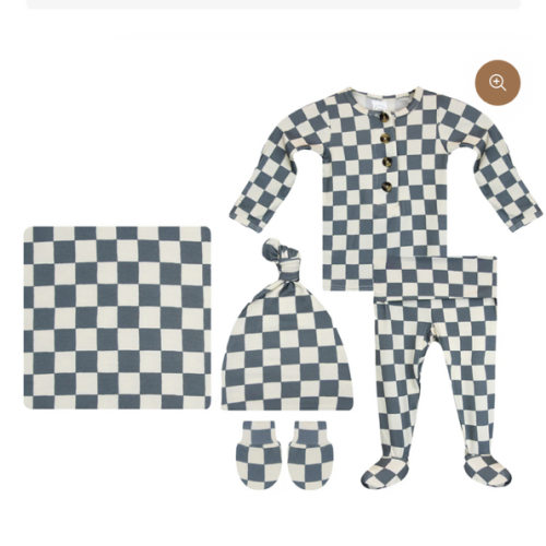 Miles Newborn Hat Bundle (Top + Bottom)