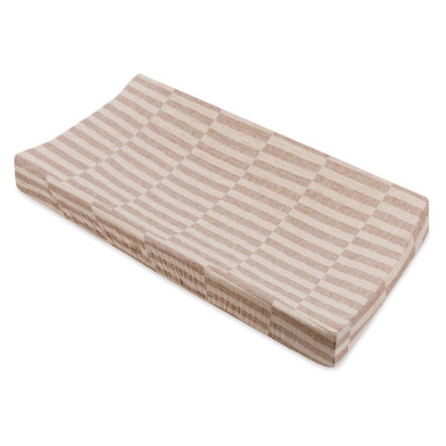 babyletto Stripe Quilted Muslin Changing Pad Cover | Wayfair