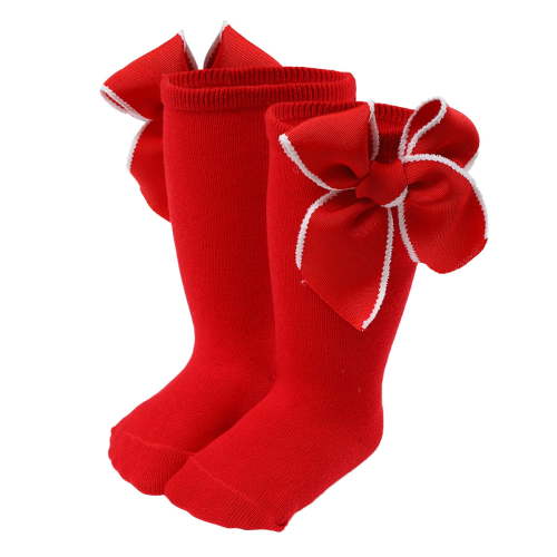 Ketyyh-chn99 Baby Socks Kids Nonslip Slipper Socks Kids Baby Stockings Mid-Calf Toddler Sock Red,S