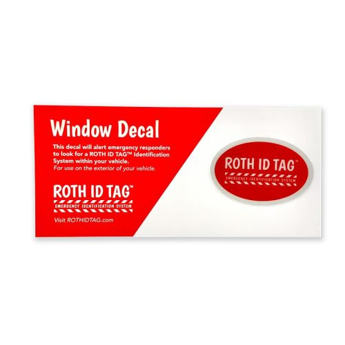 ROTH ID TAG™ Window Decal