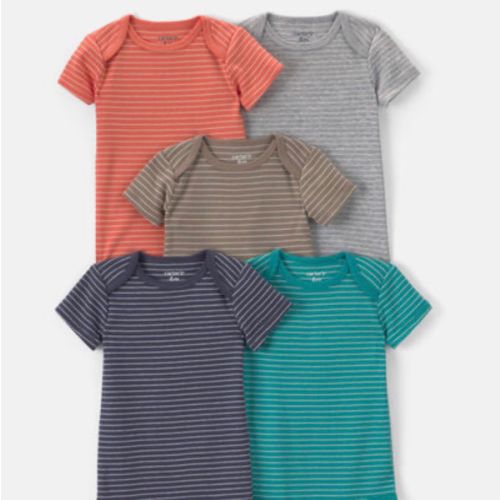 Baby 5-Pack Striped Multipack Bodysuits | Carter's