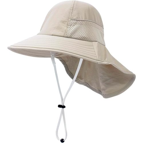 Baby Sun Protection Hat for Infant Toddlers Boys Girls UPF 50+ Sunhat for Outdoor Beach Swim