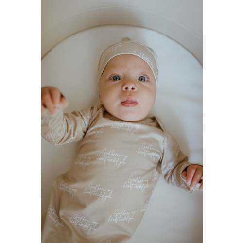 LAST CHANCE*** God Knew My Heart Needed You Sleeper & Matching Beanie – OUR HOUSE ABOVE