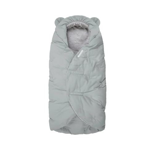 7AM Enfant Baby Car Seat - Nido Quilted Baby carier Cover, Hooded Soft Plush Lining, Stroller | (Bondy, Small 0-6M)